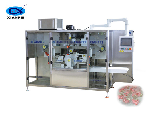 Mesin pembuatan laundry pod listrik sepenuhnya otomatis dengan kontrol PLC