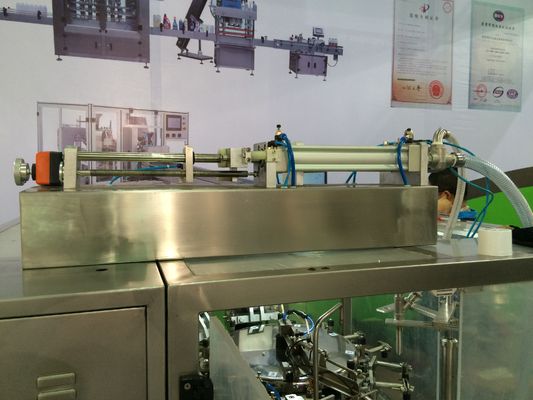 380V 50Hz sepenuhnya otomatis bubuk berdiri kantong Packing Mesin Sus304