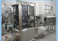 Silver Grey 3.0KW Shrink Sleeve Labeling Machine 0.25m Automatic Sleeving Machine