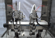 Mesin Pengisian Deterjen Servo Botol Bulat Otomatis Memindahkan Abu-abu Perak