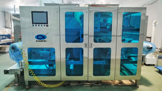 500 Pods/kapsul Per Min Mesin Pembuatan Pod Deterjen dengan Kapasitas 2800kg