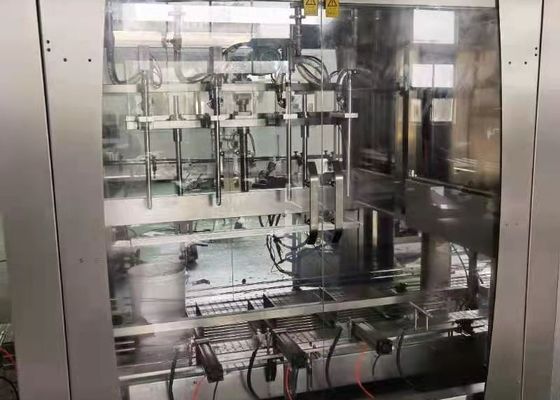 4 Kepala Pengisi 160mm Mesin Pengisi Minyak Makanan 20L Volumetric Filler Piston